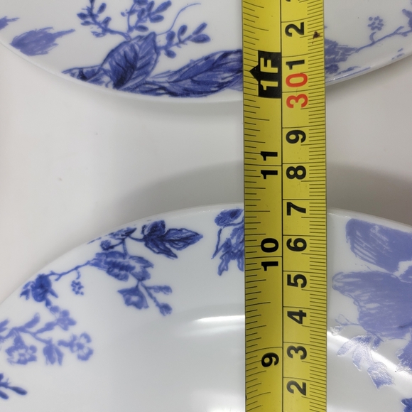 Paula Deen Tatnall Street Bluebell Dinner Plate 10 1/2”~Set Of 6 in great shape - Picture 8 of 10